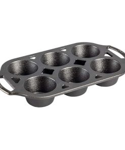 Seasoned Cast Iron Muffin Pan