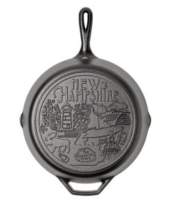 American Road Trip: 12 Inch Seasoned Cast Iron Skillet. New Hampshire